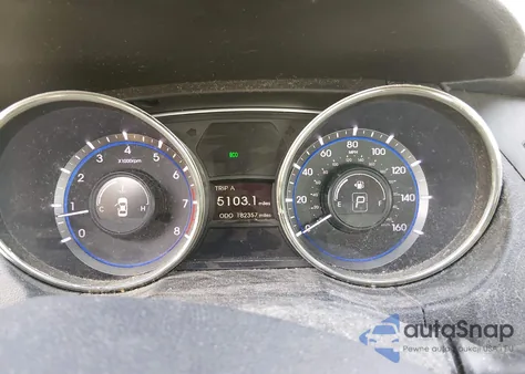 2013 Hyundai Sonata Gls из США, поврежденный, VIN 5NPEB4AC2DH528888